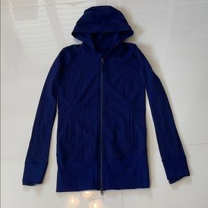 Lululemon Dark Royal Blue Zip Up Hoodie Size 6